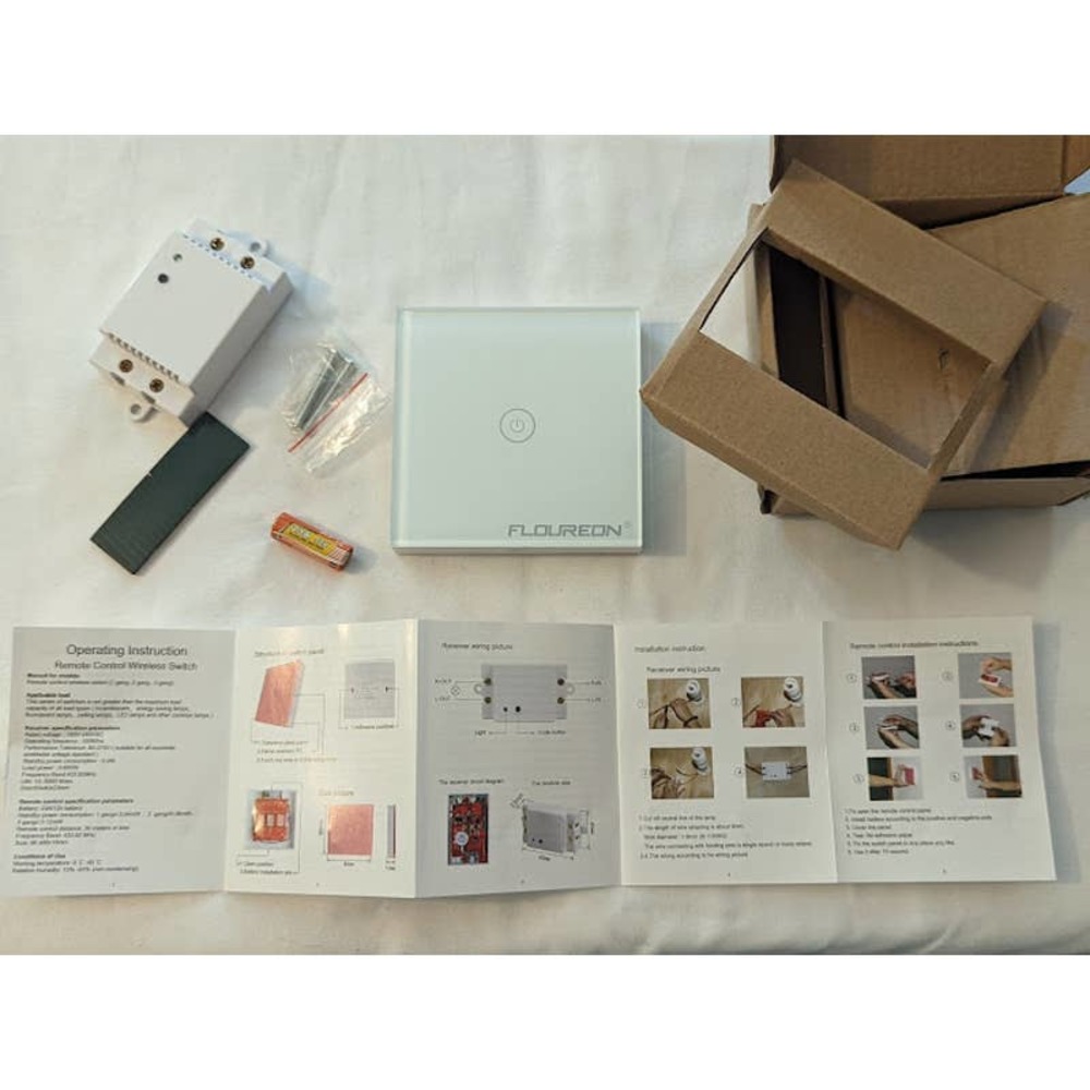 Turn your Light Switch into a touch pad & place it Anywhere!